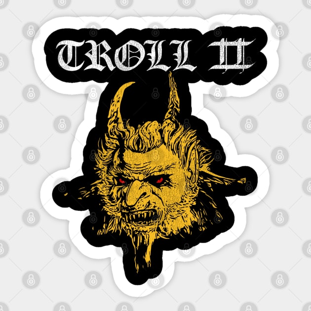 TROLL 2 aka Trollthory Sticker by darklordpug